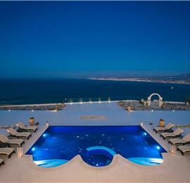 6 bedroom luxury villa with pool near Agia Pelagia, sleeps 12